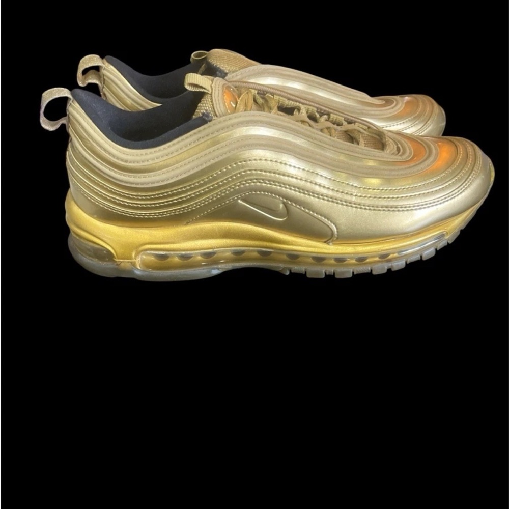 Nike Gold Athletic Shoes